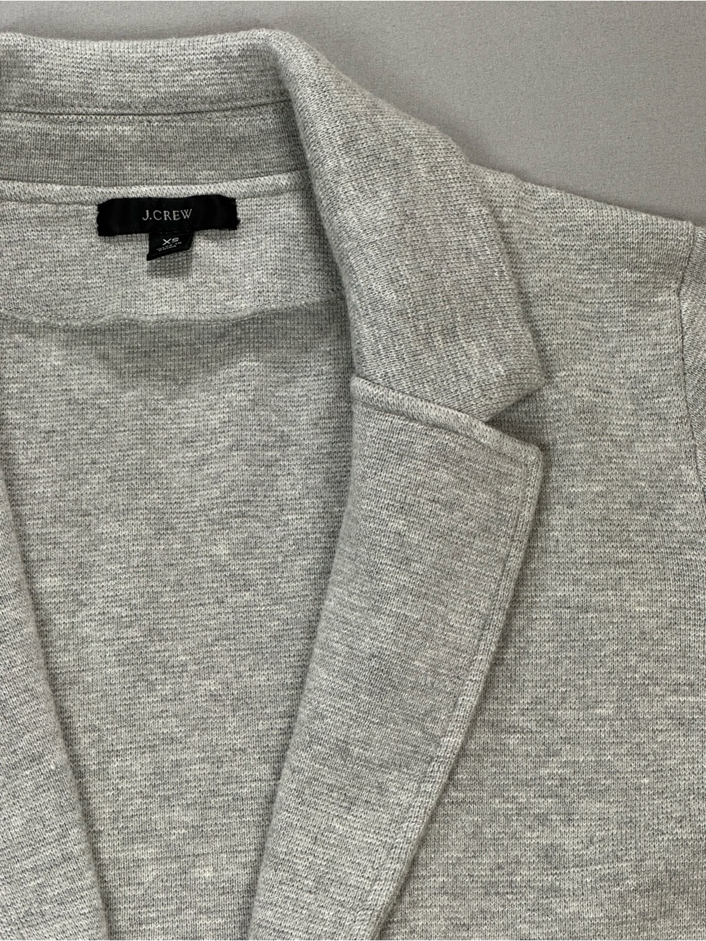 J Crew Sophie Open-Front Sweater Blazer Jacket, Cotton/Wool Blend - Womens XS - Picture 7 of 17